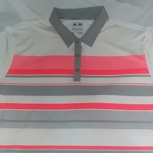 Adidas Men's  Polo Golf Shirt XL White
